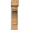 Ekena Millwork Merced Block Smooth Bracket w/ Offset Brace, Western Red Cedar, 7 1/2"W x 28"D x 32"H BKT0806X28X32MRC05SWR - alternate 4